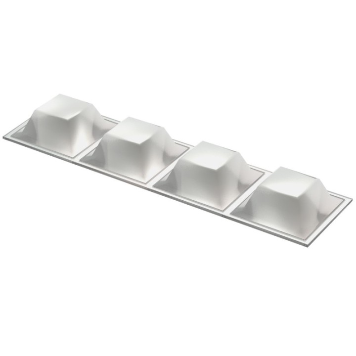 Paraurti GeckoTeq in lamiera PVC - 78 pezzi
