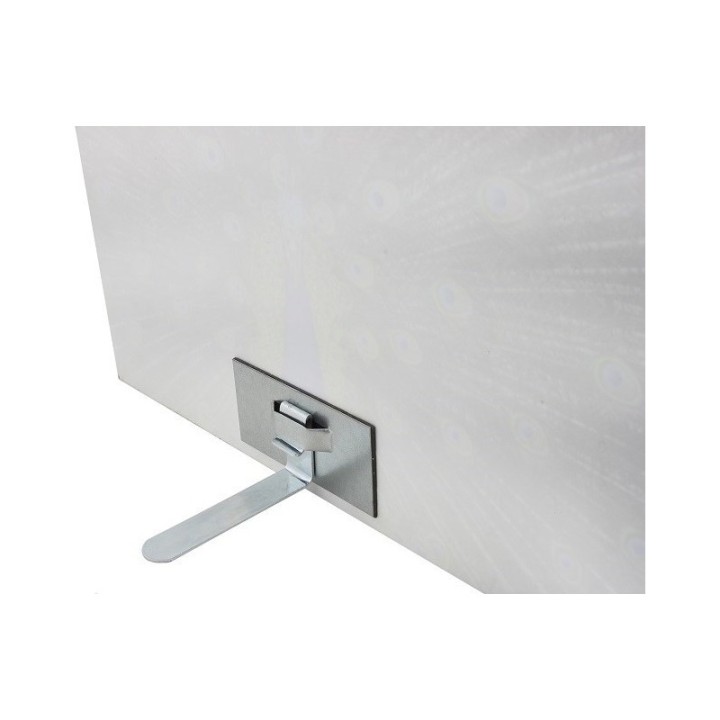 GeckoTeq Panel Stand per DiBond Forex per pezzo - incl gancio dibond 2kg