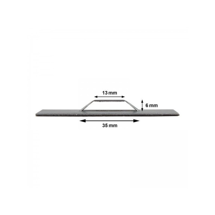 GeckoTeq Panel Stand per DiBond Forex per pezzo - incl gancio dibond 2kg