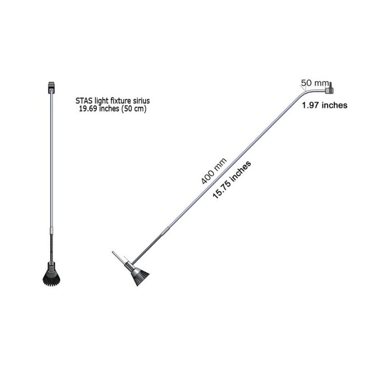 Accesorio multiriel STAS - Cromo Sirius
