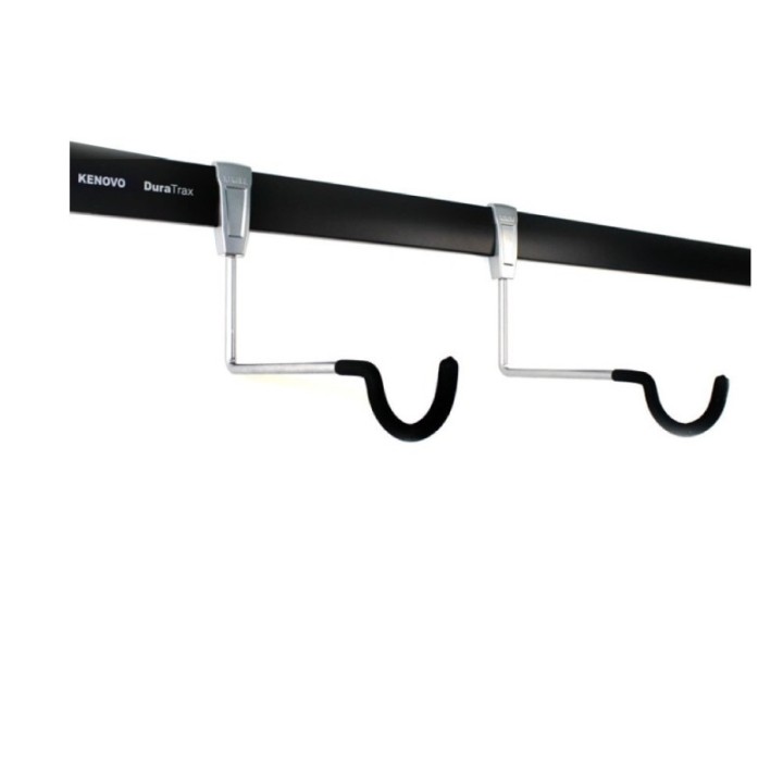 GeckoTeq Fiets Ophangsysteem - Horizontale Fietshaak 2 stuks GSH12
