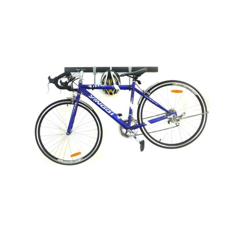 Sistema di sospensione per bicicletta GeckoTeq - Gancio per bicicletta orizzontale 2 pezzi GSH12