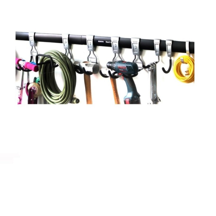 GeckoTeq Tools ripustusjärjestelmä - Puutarhaletkukoukku GSH14