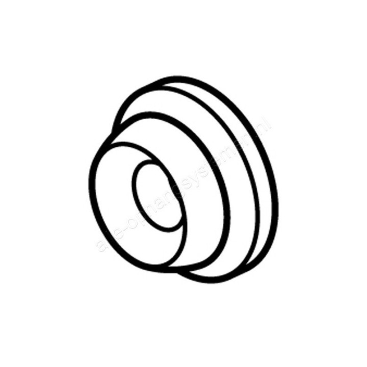 STAS Rail Wall Clip Laiton - Rond