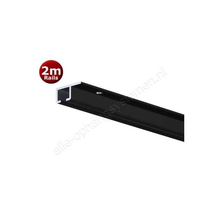 Artiteq Top Rail Set noir 200cm - 20kg