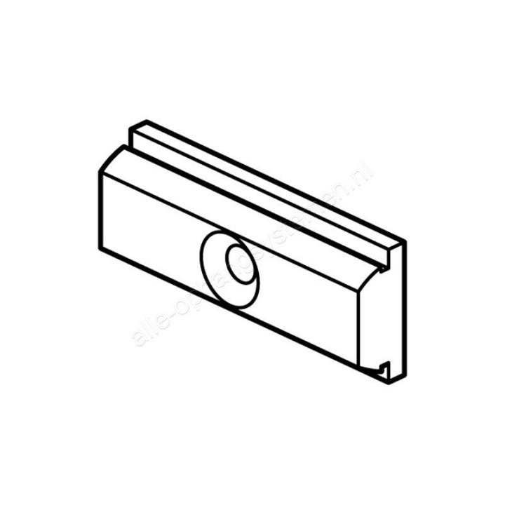 STAS Rail Connector Mässing