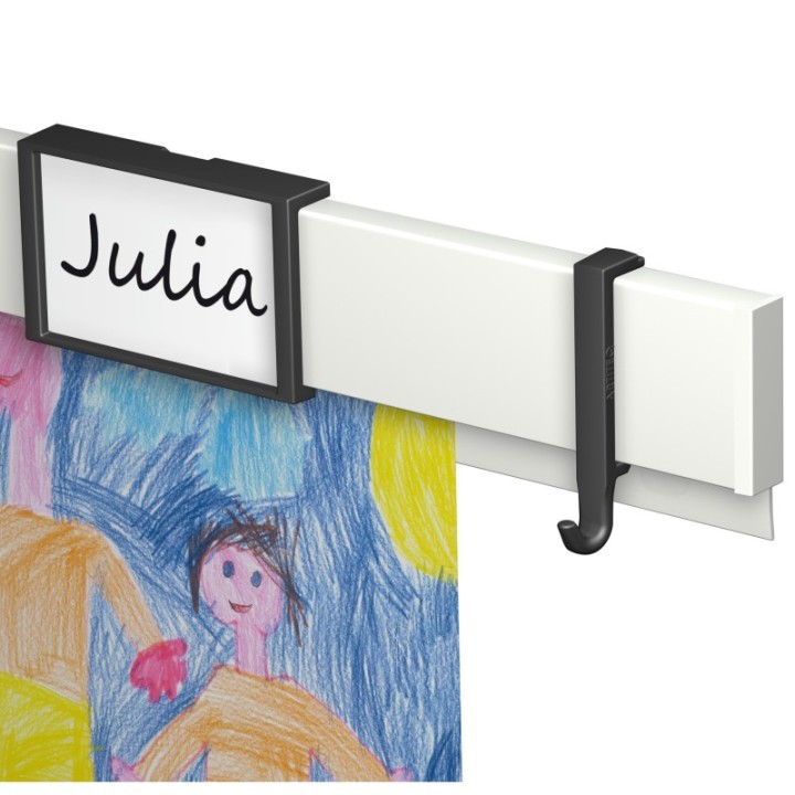 Artiteq Info Rails Clip Hanger 1kg - en 2 colores
