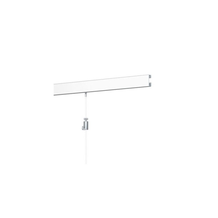 Artiteq Click Rail hvid malbar 150cm - 20kg