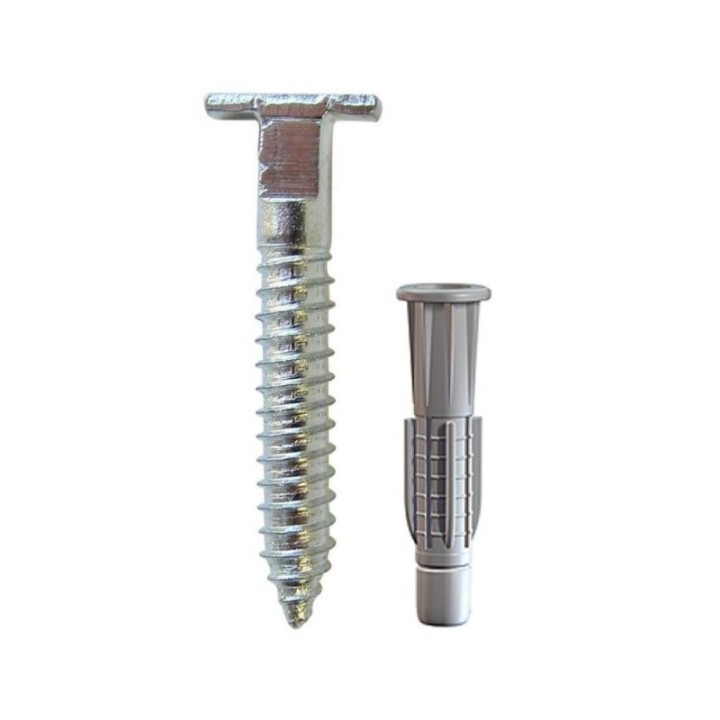 GeckoTeq T-Screw säkerhetsskruv inkl 8,0mm plugg
