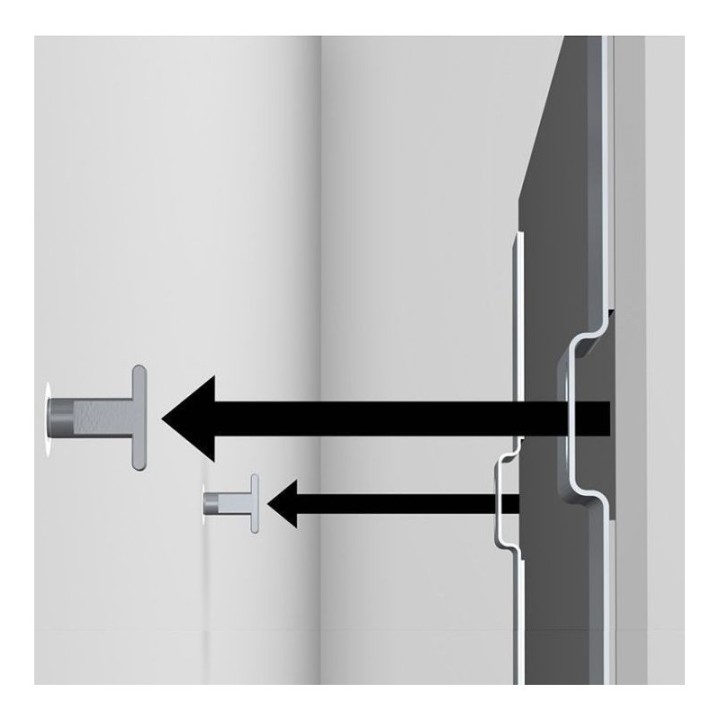 GeckoTeq T-Screw Sicherheitsschraube inkl. 8,0mm Stecker