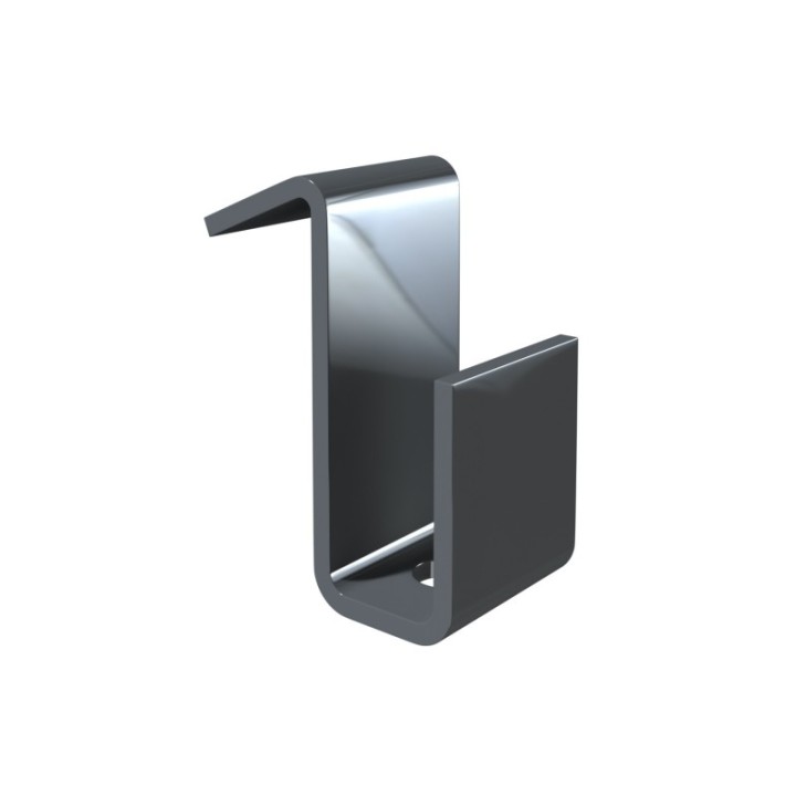 GeckoTeq Partition wall hook 4kg - 20x8x10x11mm
