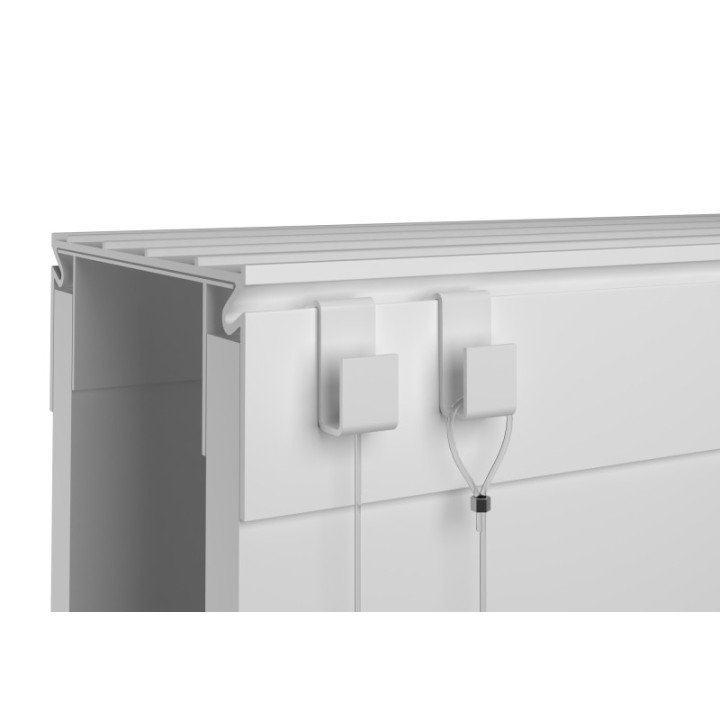GeckoTeq Scheidingswandhaak - 20x8x10x11mm