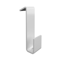 GeckoTeq Partition wall hook 4kg - 35x8x10x11mm