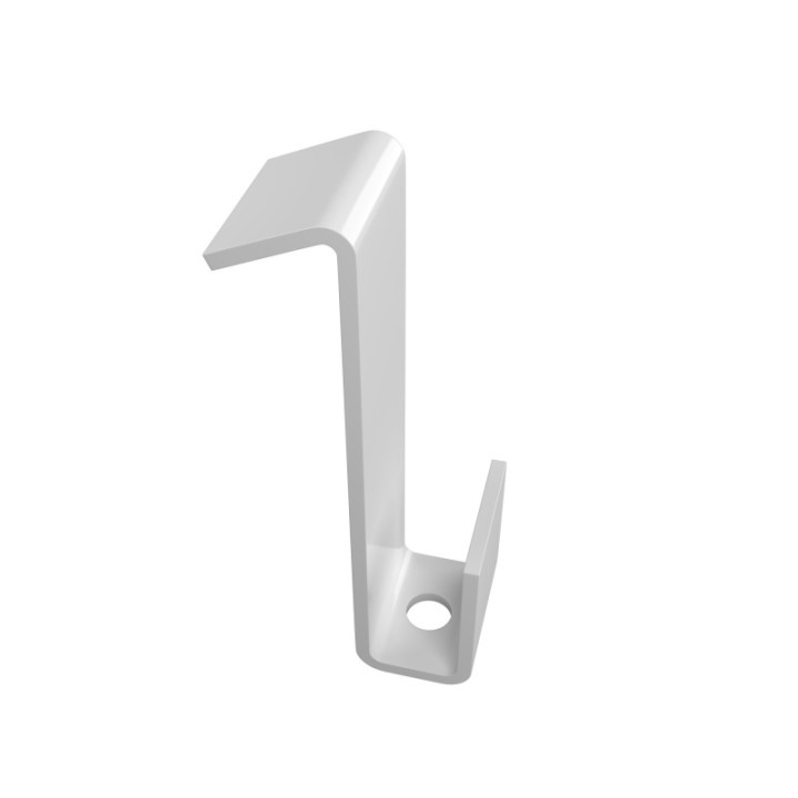 GeckoTeq Trennwandhaken 4kg - 35x8x10x11mm