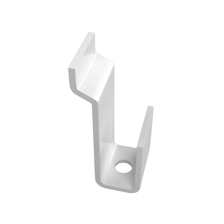 GeckoTeq Hak do ściany działowej 4kg - 25x8x10x11mm