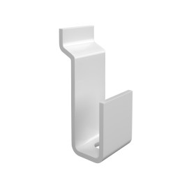 GeckoTeq Gancio per parete divisoria 4kg - 25x8x10x11mm