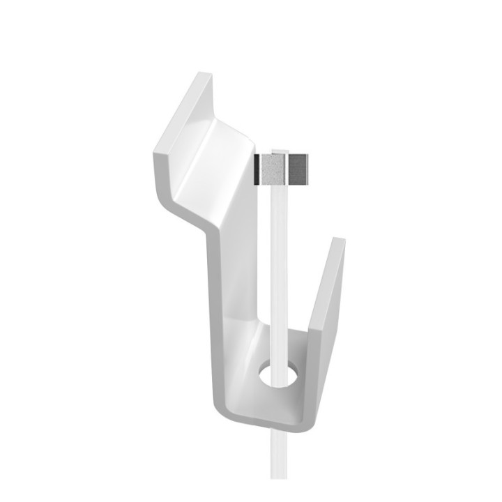 GeckoTeq Hak do ściany działowej 4kg - 25x8x10x11mm