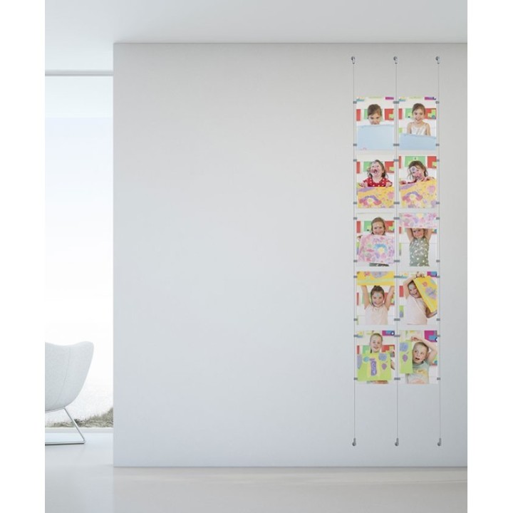 Artiteq Display-It Skruvklämma enkel - 2-4mm vardera