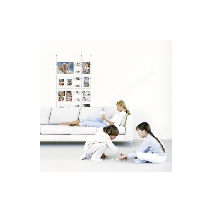 Artiteq Display-It skrueklemme Dobbelt 3-6 mm hver