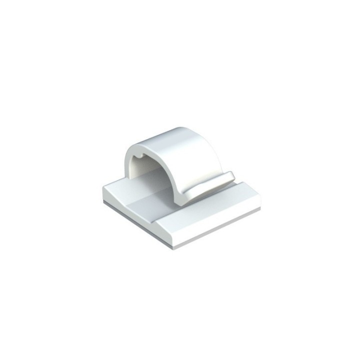 GeckoTeq Self-Adhesive Cablehook – Nylon white