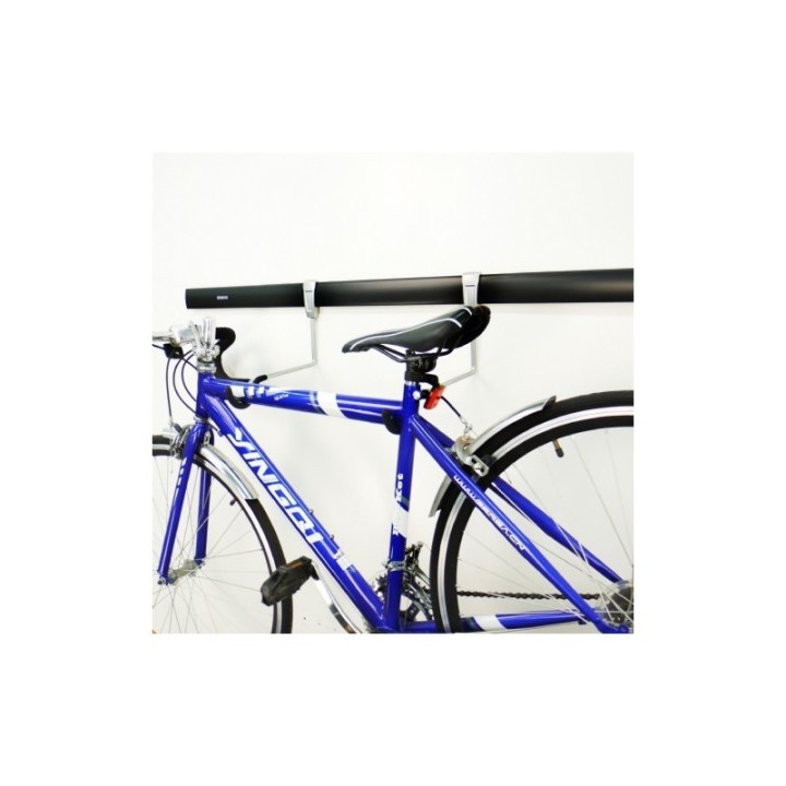 Sistema di sospensione per bicicletta GeckoTeq - Gancio per bicicletta orizzontale 2 pezzi GSH12