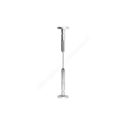 GeckoTeq Spännkabel Ståltrådssats 1,8 mm - 3 meter inkl skruvar & pluggar