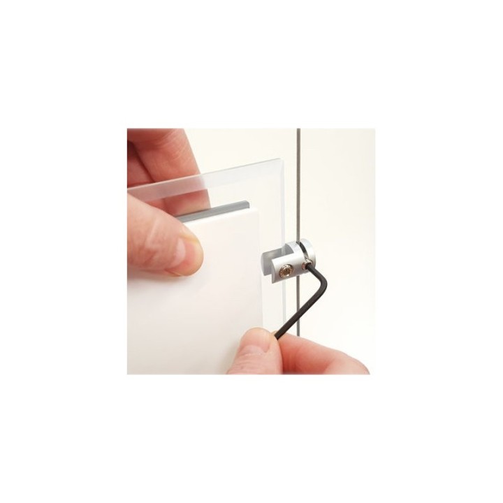 Artiteq Display-It Morsetto a vite doppio 3-6 mm ciascuno