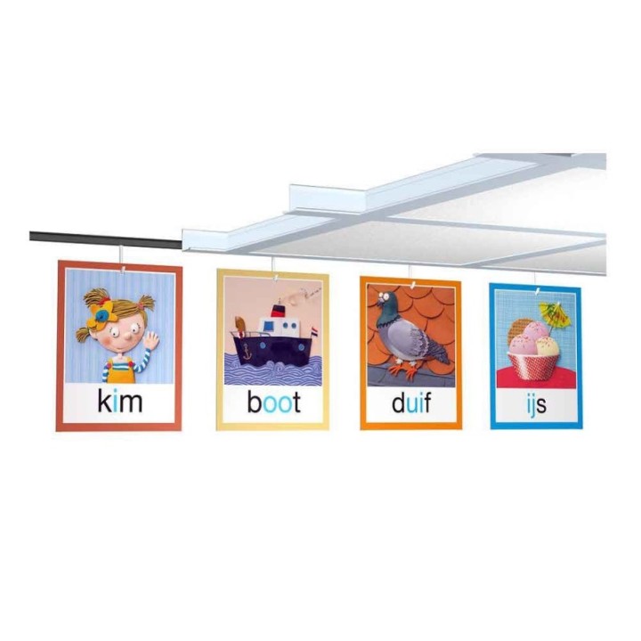 Artiteq Top Rail incl. Twister Hooks