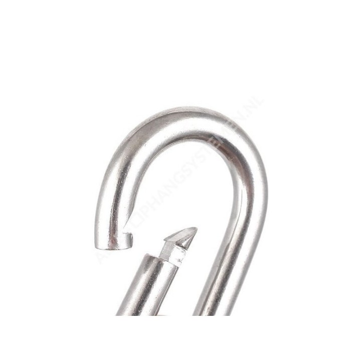 GeckoTeq Carabiner Locking Snap Hook with safety function