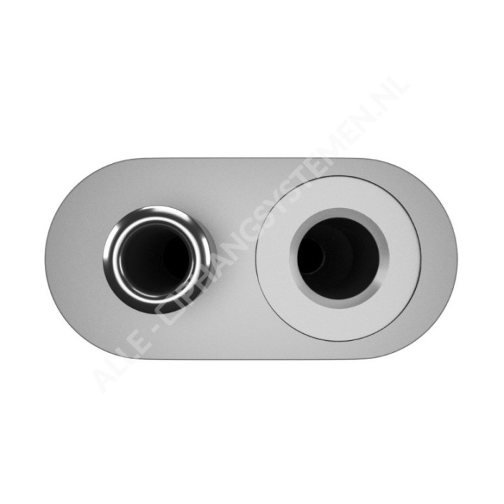 Pinza per cavo con gancio ad anello autobloccante GeckoTeq per filo da 2,0 mm