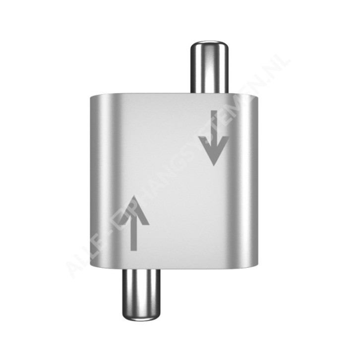 Pinza per cavo con gancio ad anello autobloccante GeckoTeq per filo da 2,0 mm