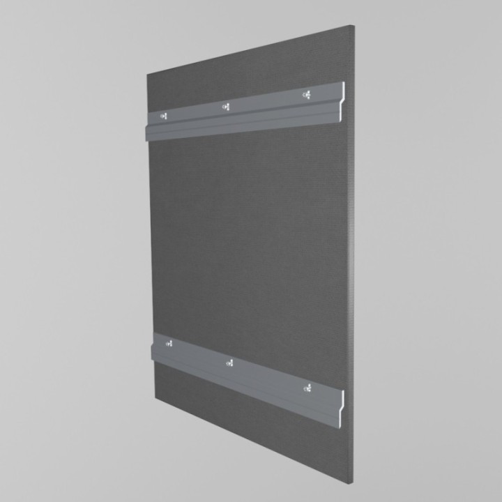 GeckoTeq Franse Cleat Systeem Ophang Rail - per set van 2