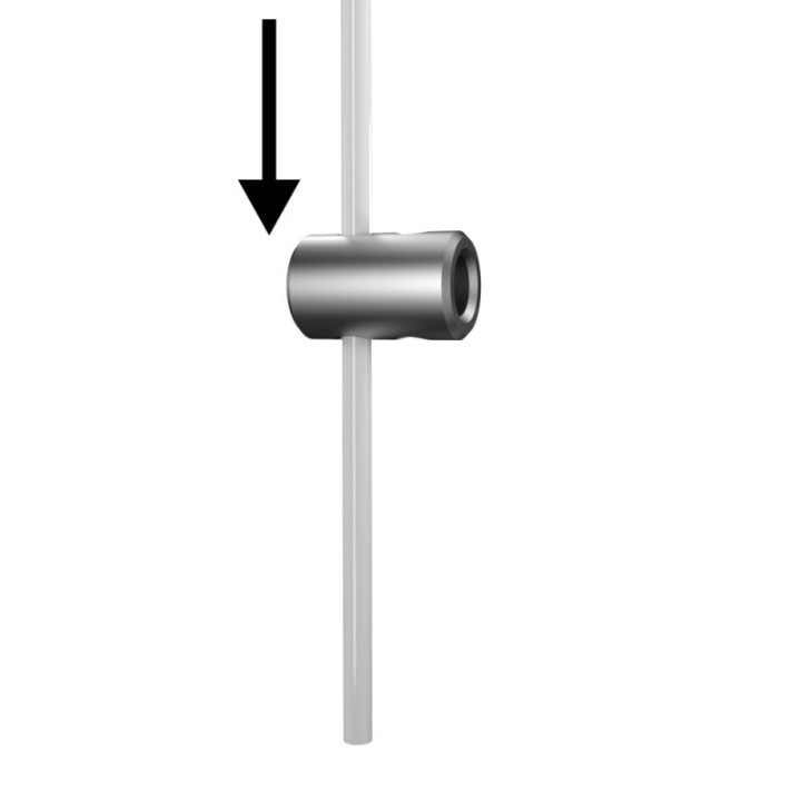 GeckoTeq Loop Maker - 10 kg (con 2 tornillos Allen) - incluye llave Allen
