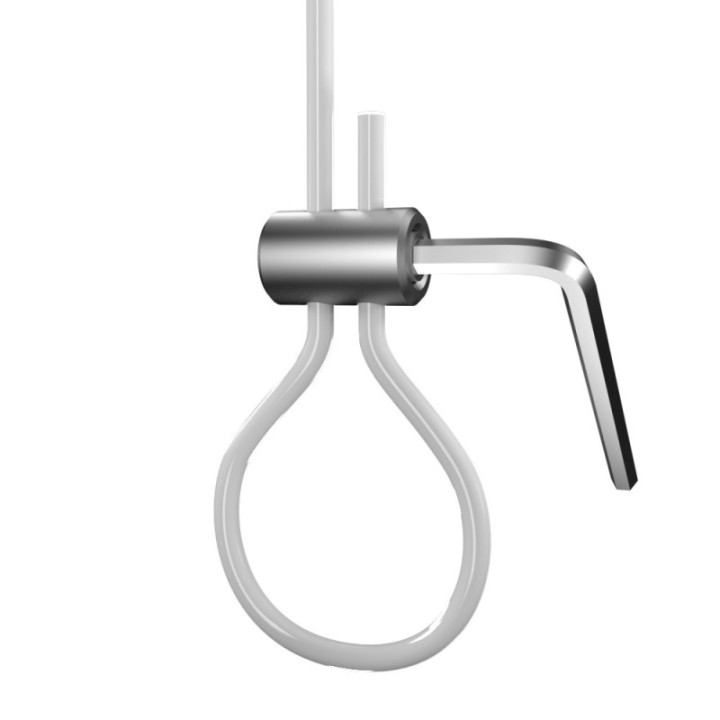 GeckoTeq Loop Maker - 10kg (avec 2 vis Allen) - clé Allen incluse