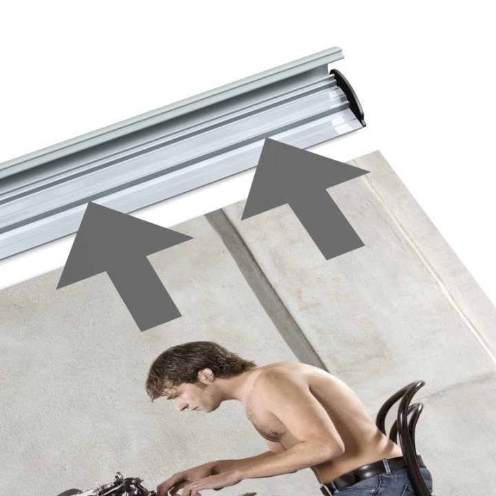 GeckoTeq aluminiumsplakatknapper (sæt)