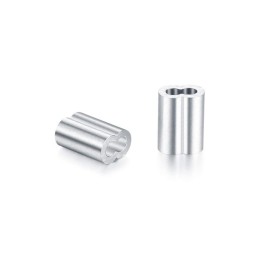 GeckoTeq Compression Bus Wire Clamp 2.0mm in black and aluminum
