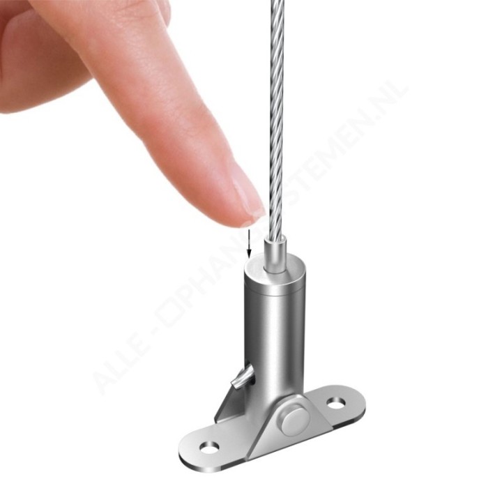 GeckoTeq Hinged Selvlåsende panelryg - 16/24kg
