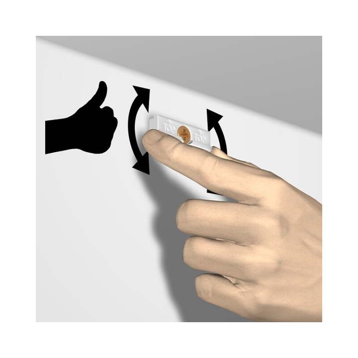 Artiteq Contour Rail Click & Connect Clip da parete