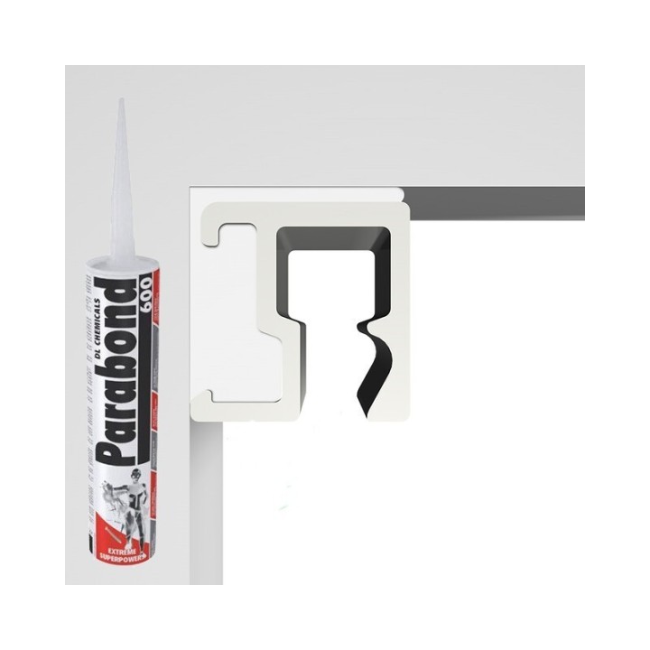 Parabond 600 Kit kiskoon, klipsiin tai LED-nauhakiinnitykseen - 310 ml