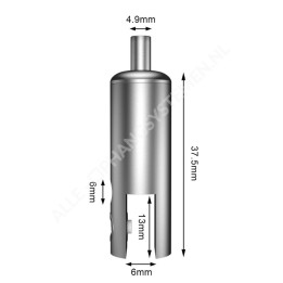 GeckoTeq Zelfremmende klem voor panelen tot 5 mm