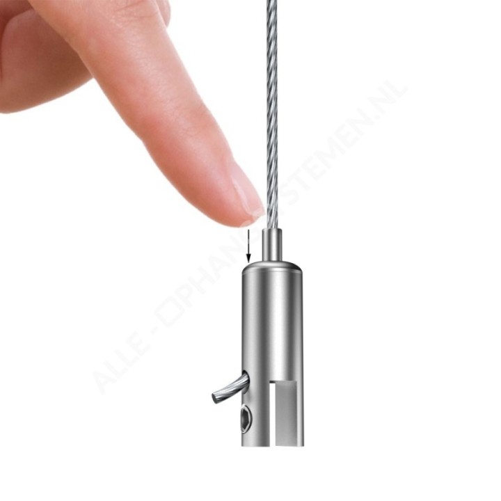 GeckoTeq Morsetto autobloccante per pannelli fino a 5 mm - 10kg