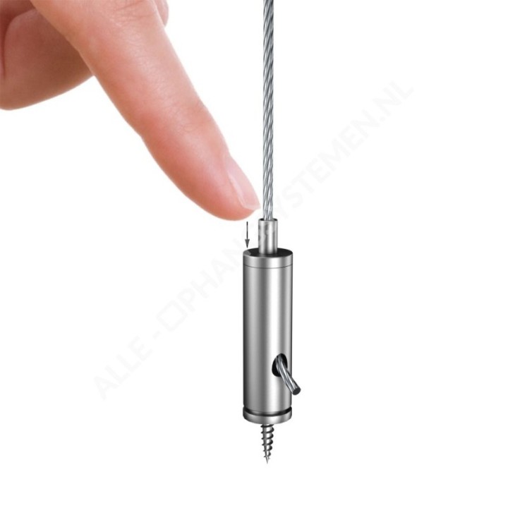 GeckoTeq Abrazadera autoblocante con opción de tornillo - 20kg