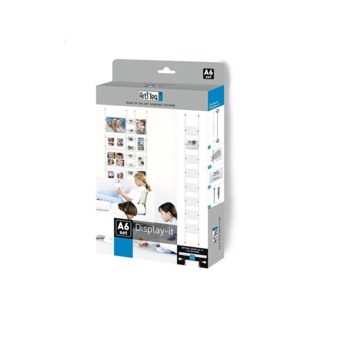 Artiteq Display-It Economy met E-Clip - 8xA6 (Set) - Uitloper