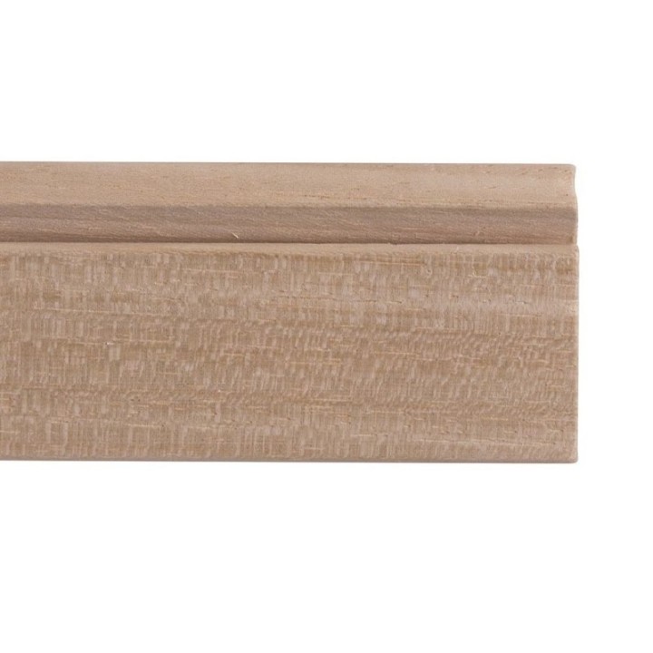 STAS Riva Wooden Side Lath 200 cm Wall Rail