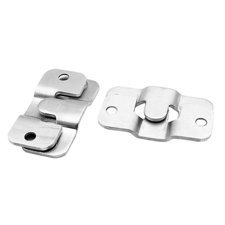 Support de suspension multifonctionnel en Z Geckoteq pour meubles - Lot de 2