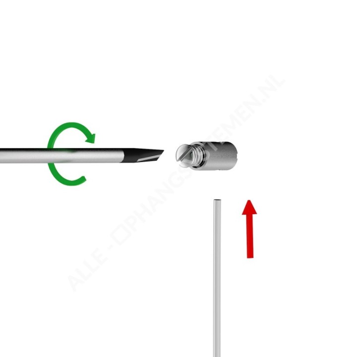 Artiteq Mamelon de suspension nickelé - 7kg