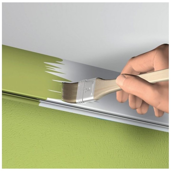 Artiteq Click Rail Set en blanco pintable 200cm - 20kg