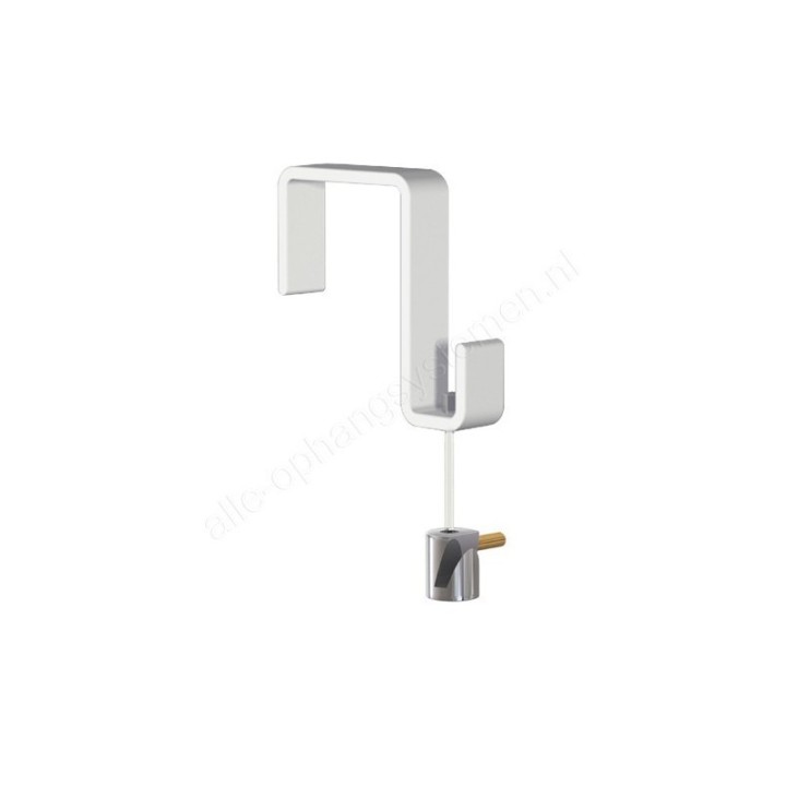 Artiteq Screw Hook - 5kg + Perlon Wire with Slider - 150cm (Set)