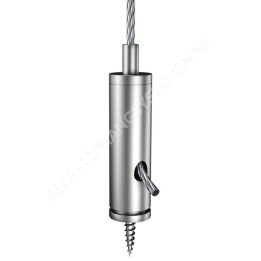 GeckoTeq Abrazadera autoblocante con opción de tornillo - 20kg