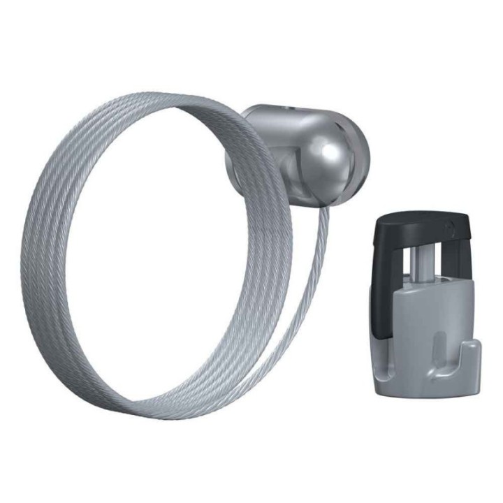 Nyligen H200 solohängare + H100 krok - 20 kg + 200 cm ståltråd (set)